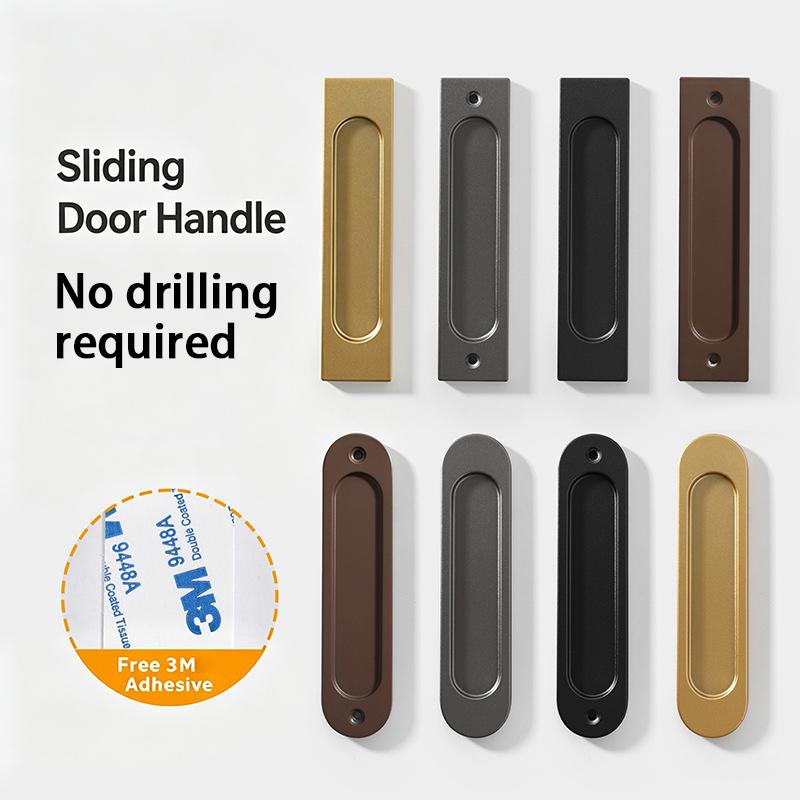 Commercial Kitchen Swing Door - Self Adhesive Sliding Door Handle Aluminum