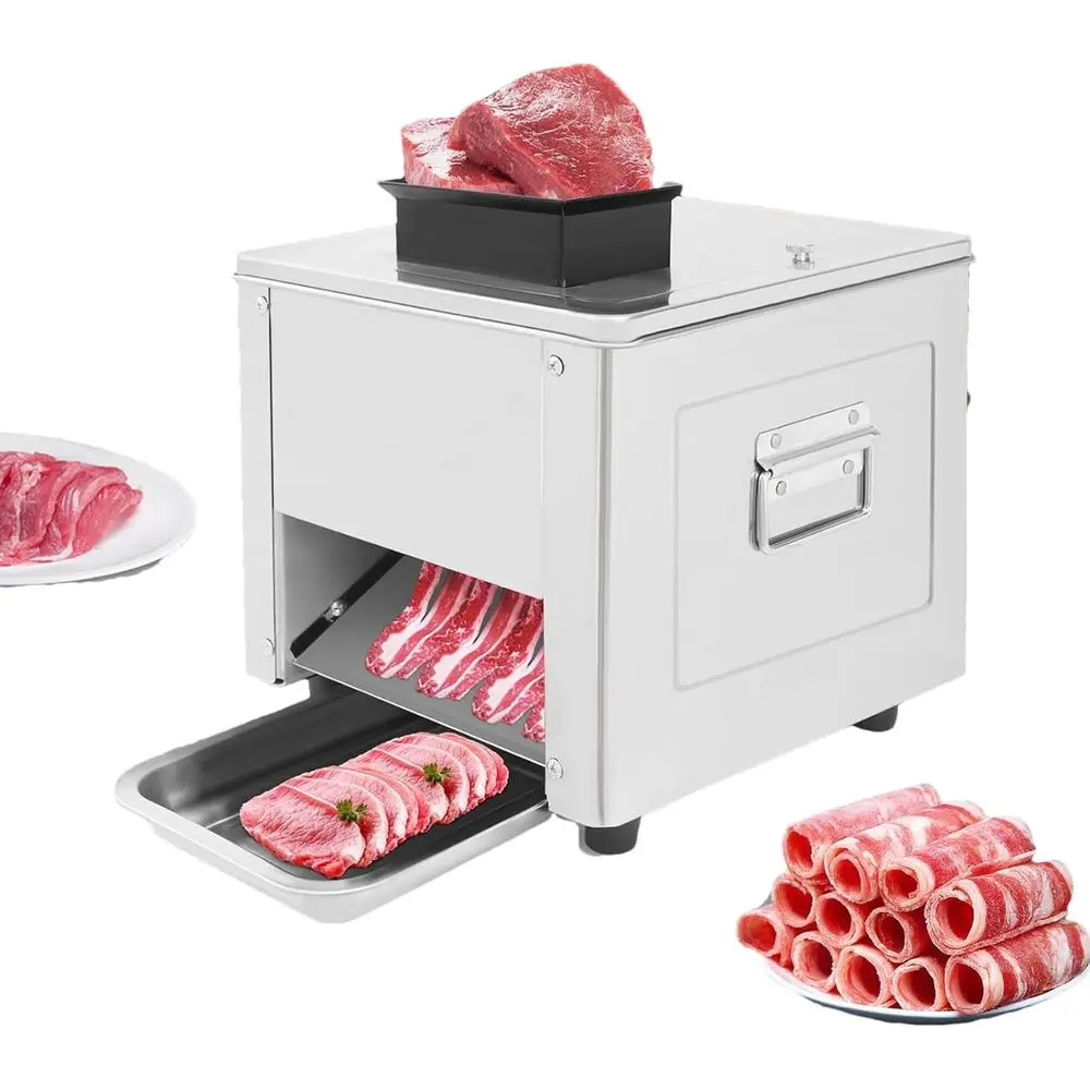 Meat Slicer Machine - 850W Meat Cutter Machine 15mm Electric