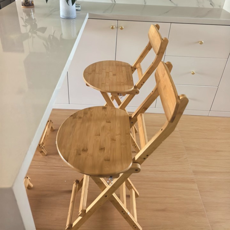 Commercial Kitchen Requirements - Modern Bar Stool with Backrest Foldable
