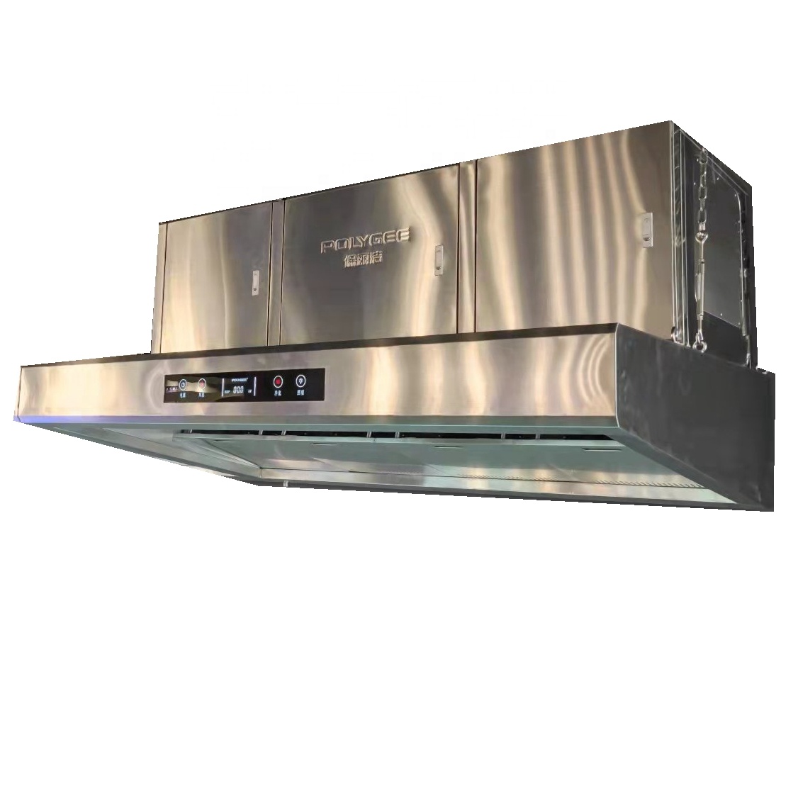 Commercial Kitchen Exhaust Cleaning - POLYGEE ESP Ductless Stainless Steel Self