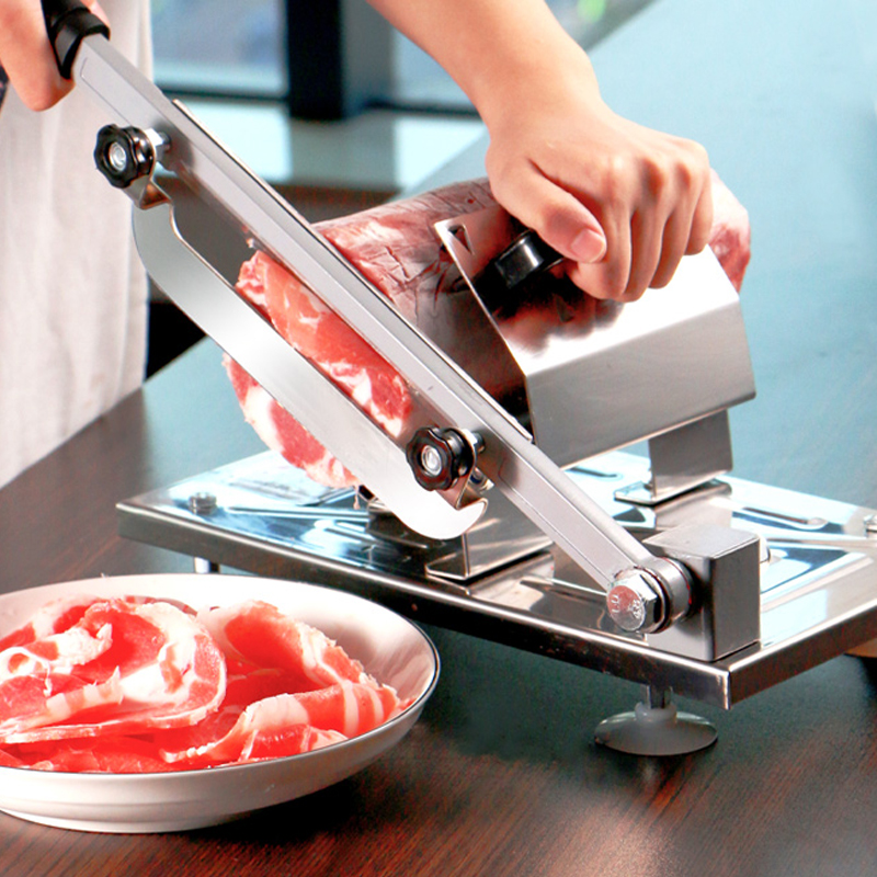 Meat Slicer Machine - Automatic Planing Feed Meat Lamb Slicer