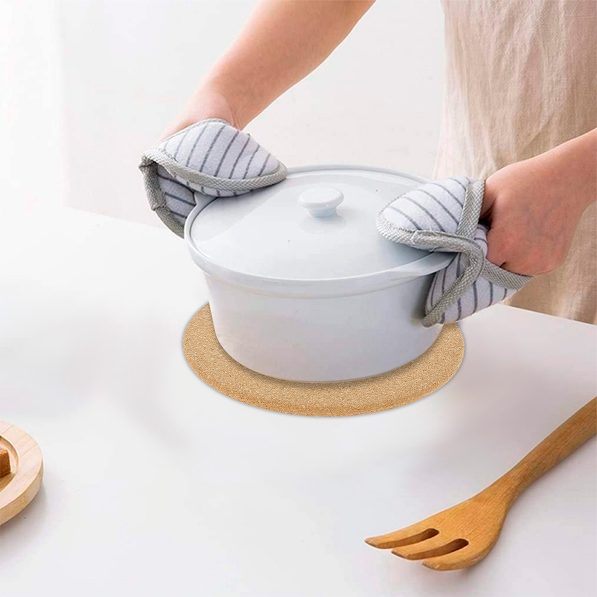 Cork Pot Holder Heat Resistant – Commercial Kitchen Floor recenzja i cena