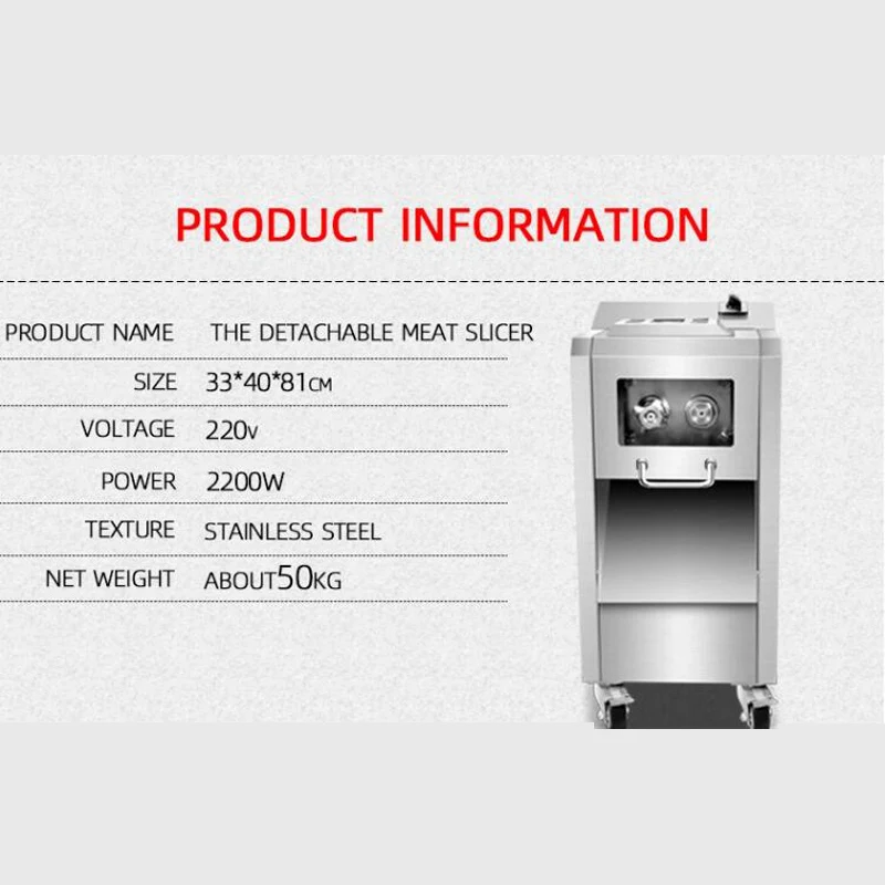 Restaurant Commercial Meat Sli – Meat Slicer Machine recenzja i cena