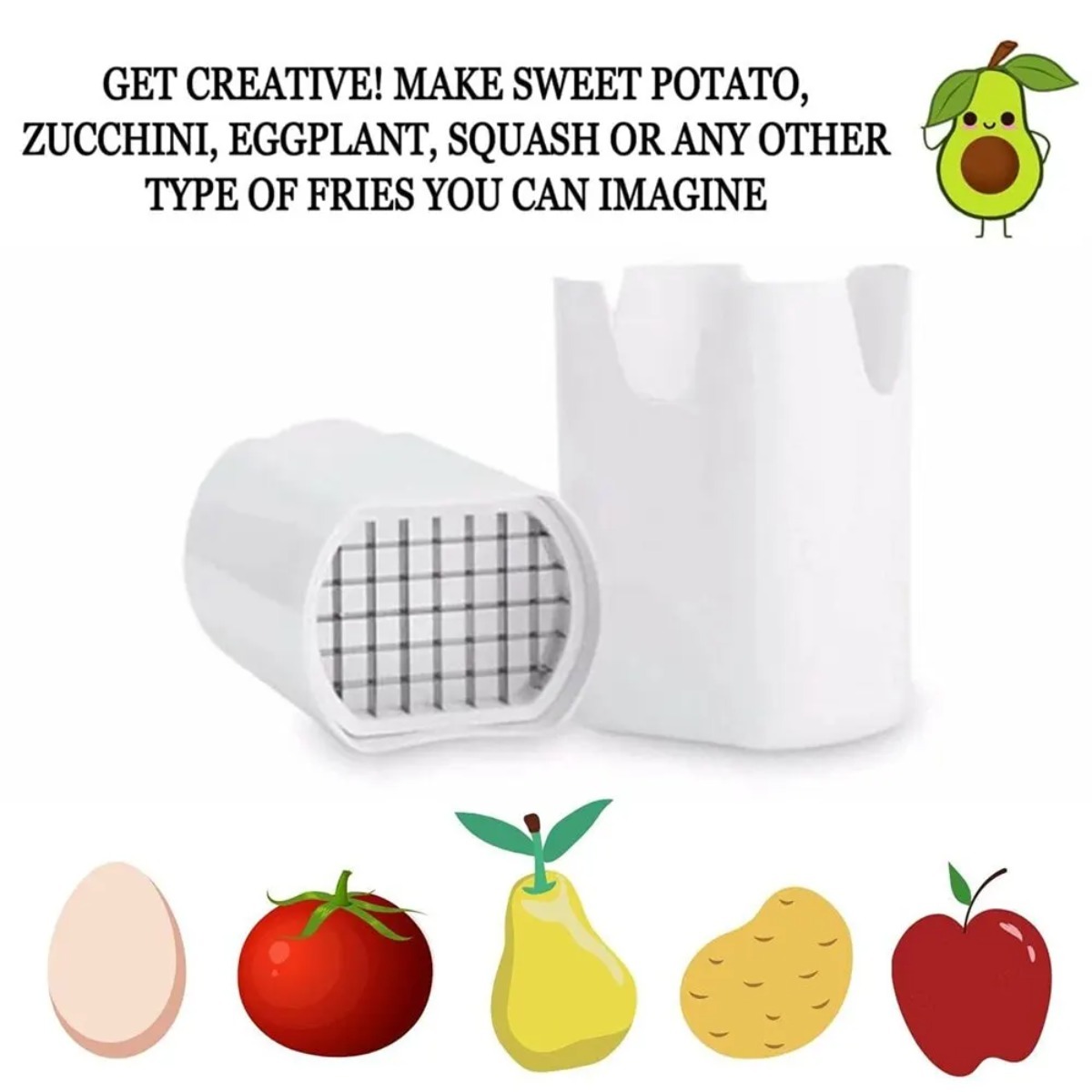 White French Fry Cutter Tool F – Commercial Potato Peeler recenzja i cena