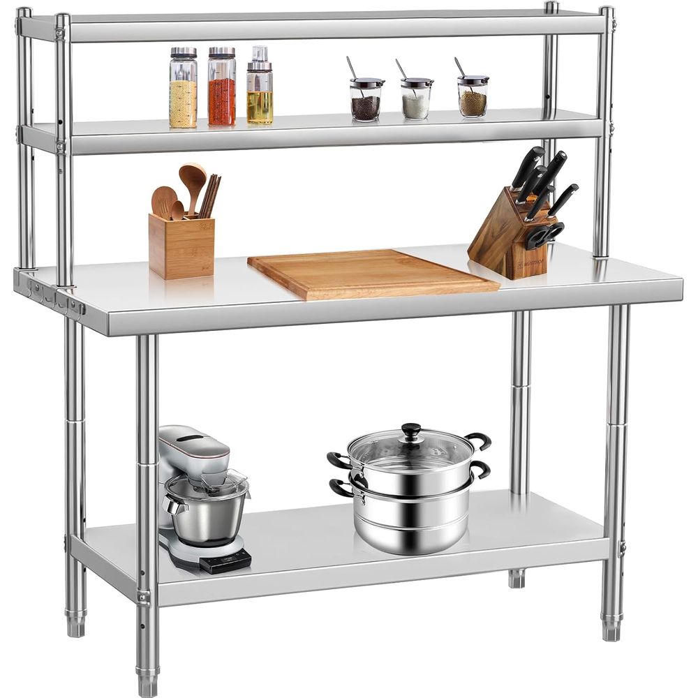 Commercial 36x24 Stainless Ste – Commercial Kitchen Prep Table With Storage recenzja i cena