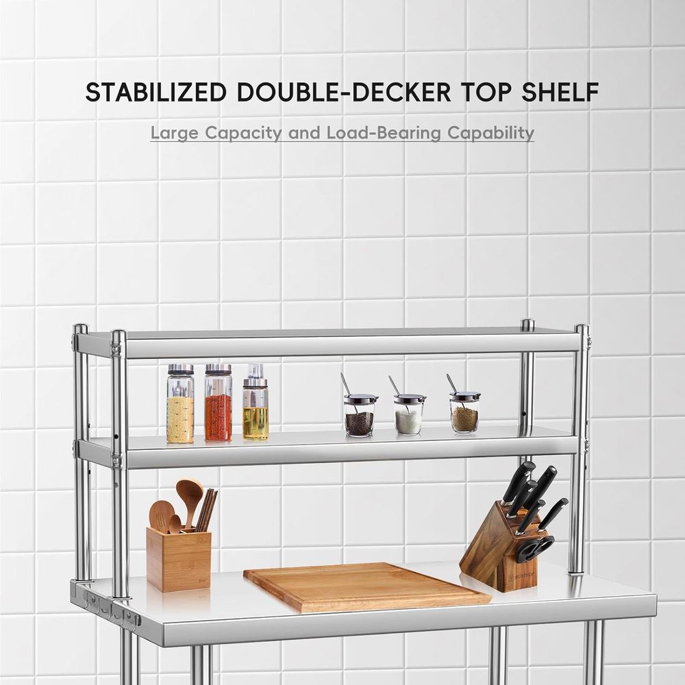 Commercial 36x24 Stainless Ste – Commercial Kitchen Prep Table With Storage recenzja i cena
