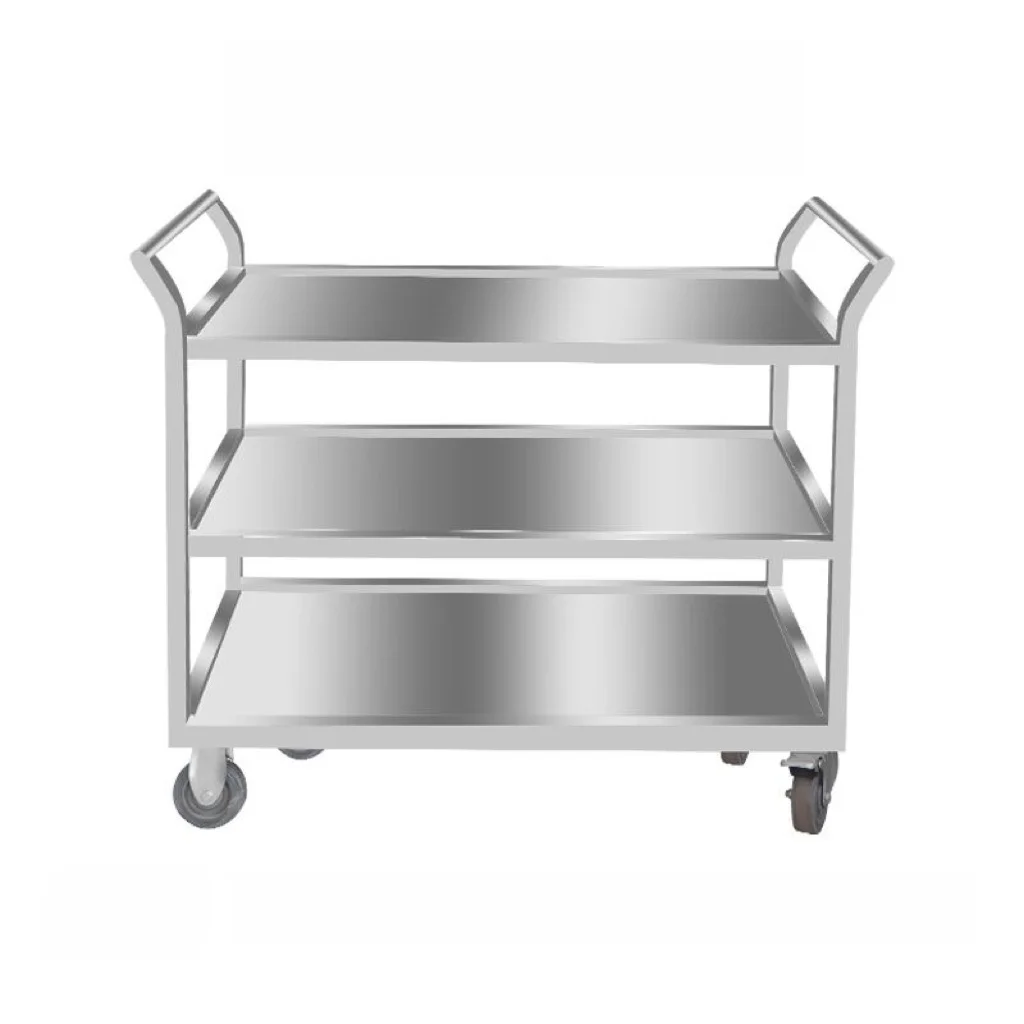 Stainless Steel Utility Cart 3 – Commercial Kitchen Bench recenzja i cena