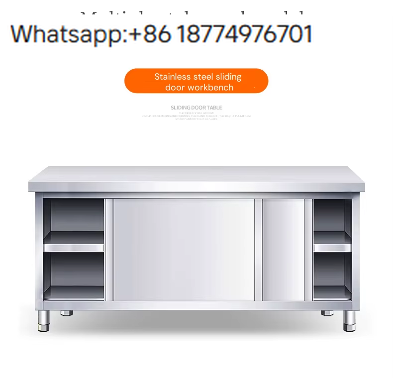 Stainless Steel Workbench Heav – Commercial Kitchen Prep Table With Storage recenzja i cena