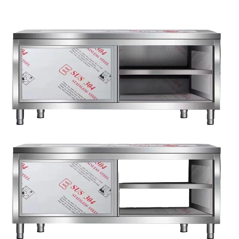 Stainless Steel Workbench Heav – Commercial Kitchen Prep Table With Storage recenzja i cena