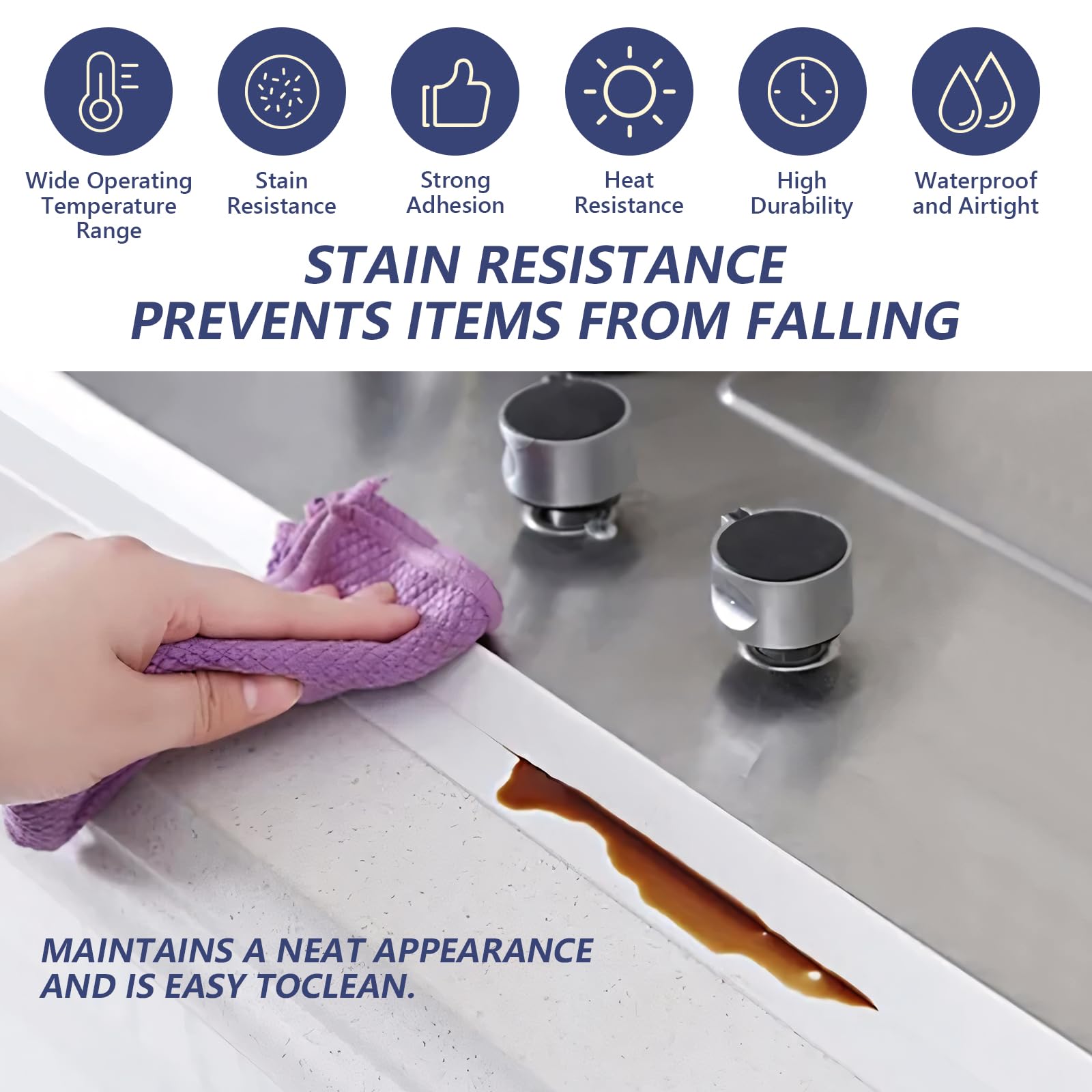 3.2m Waterproof Sealing Tape F – Commercial Kitchen Wall recenzja i cena