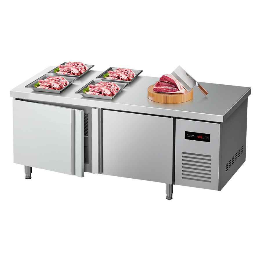 Refrigerator YINZHENG 1.5m Com – Commercial Kitchen Prep Table With Storage recenzja i cena