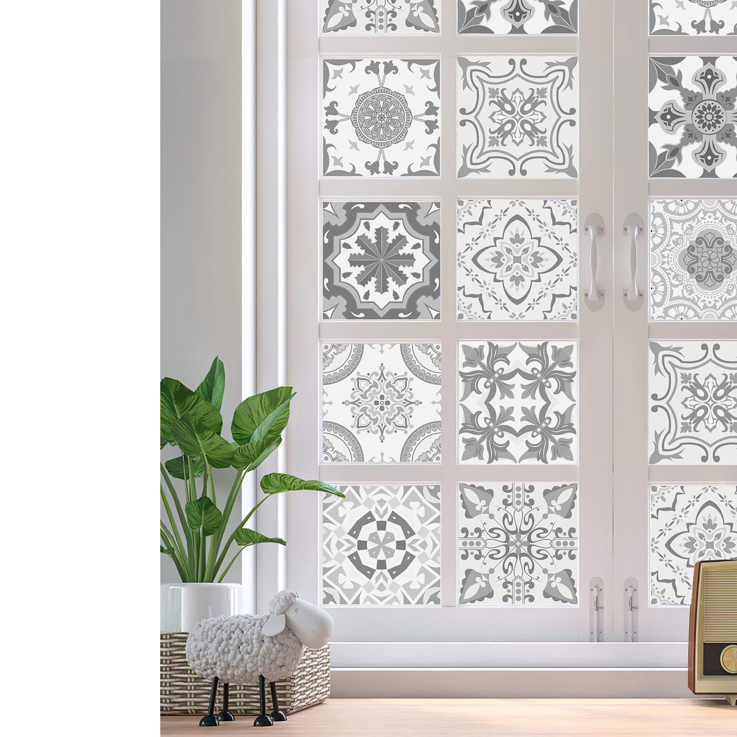 24 pieces of Mandala Retro Pat – Commercial Kitchen Wall recenzja i cena