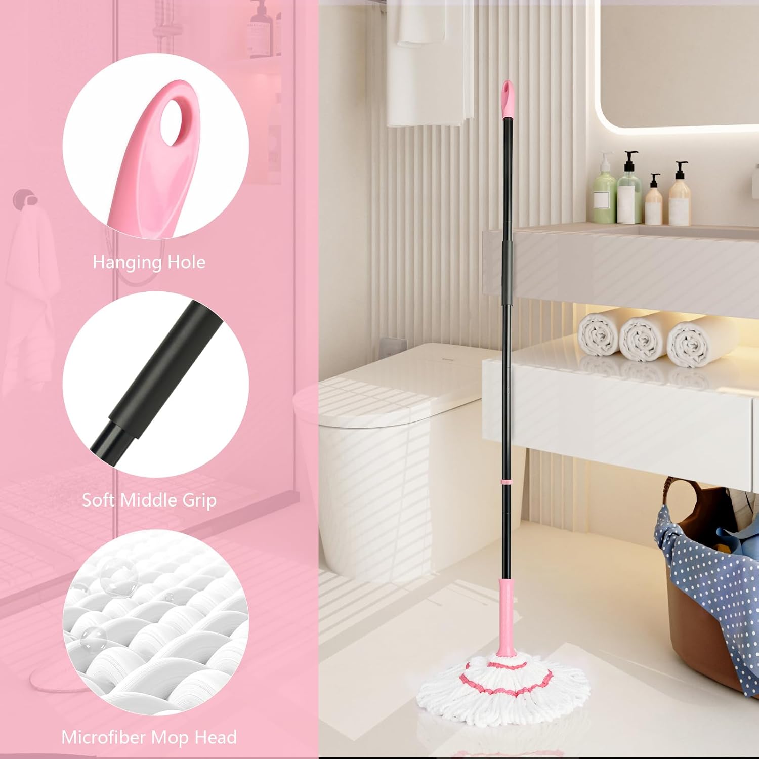 Self-Wringing Twist Mop for Fl – Commercial Kitchen Floor recenzja i cena