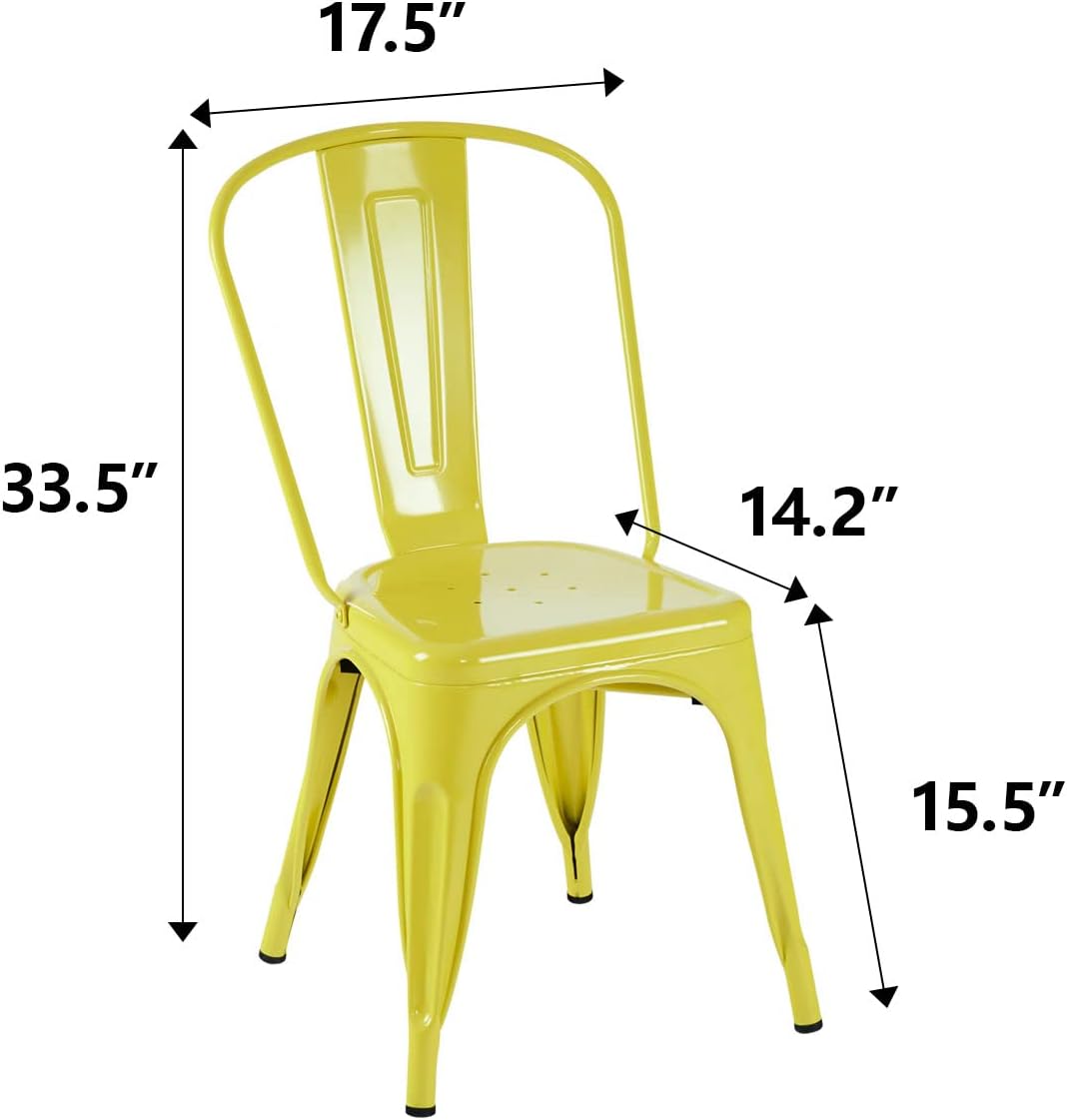 Metal Dining Chair Farmhouse T – Commercial Kitchen Bench recenzja i cena