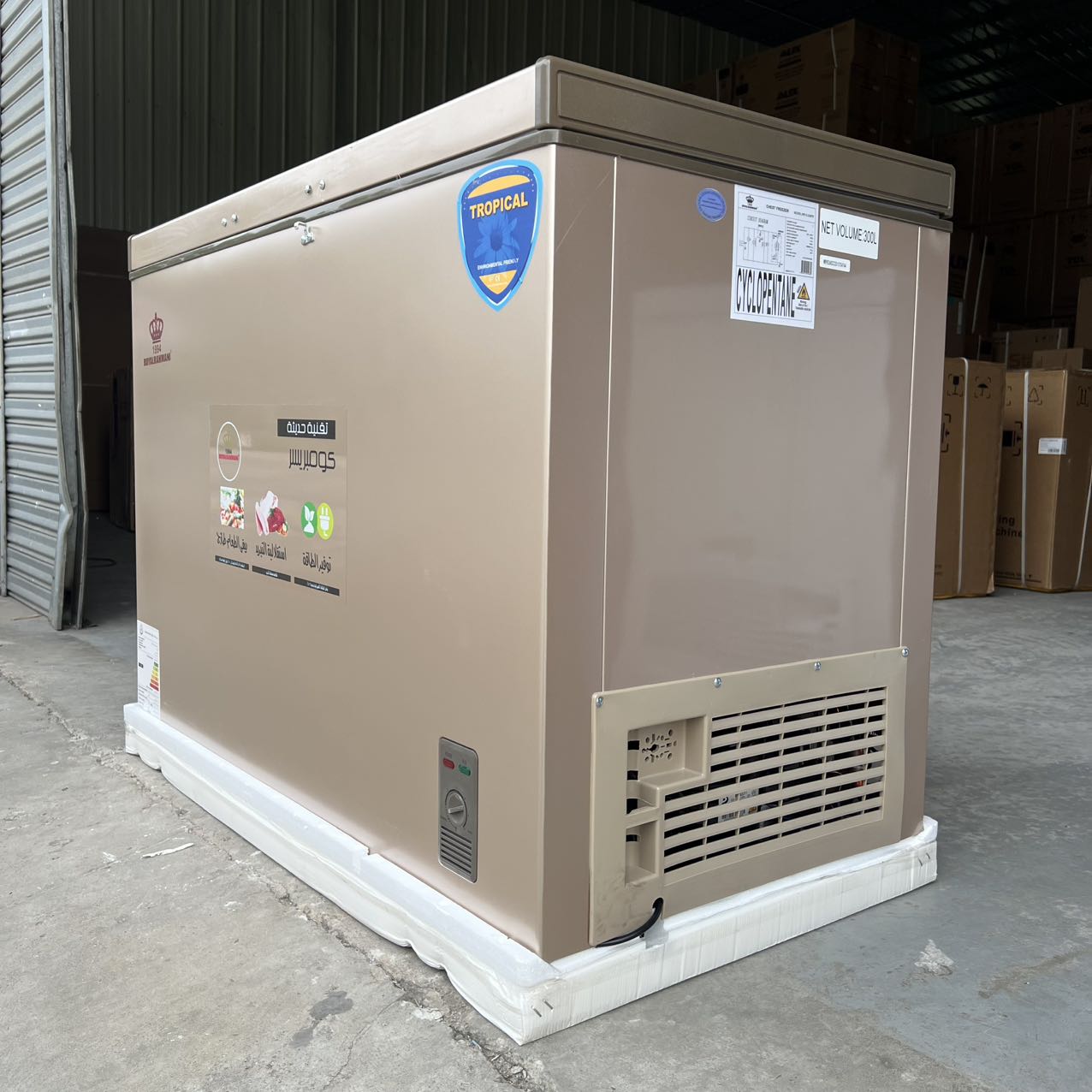 320L Horizontal Deep Freezer,  – Commercial Chest Freezer recenzja i cena
