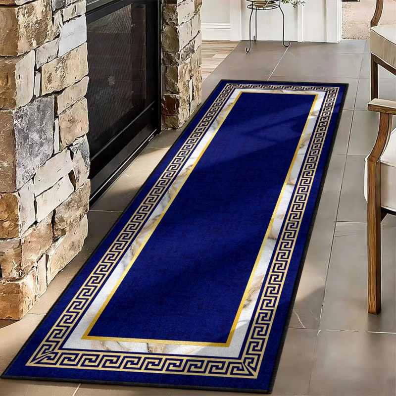 Abstract Art Runner Rug Blue Y – Commercial Kitchen Paint recenzja i cena