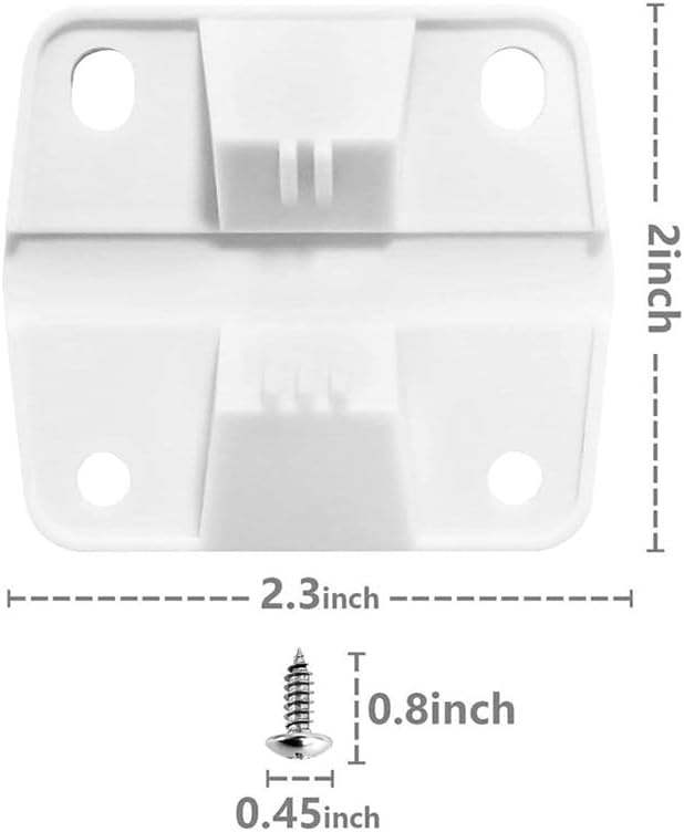 2Pcs White Plastic Cooler Hing – Commercial Chest Freezer recenzja i cena