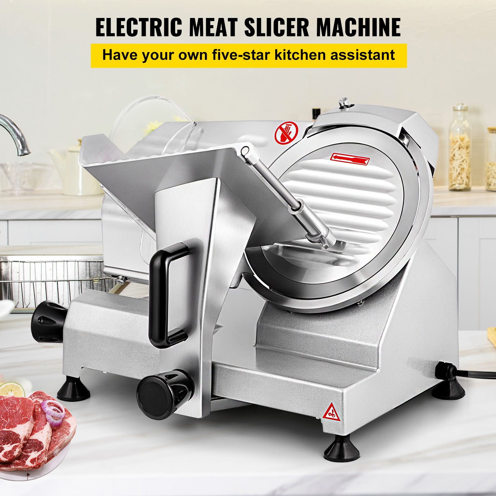 SucceBuy Meat Slicer 8/10inch  – Meat Slicer Machine recenzja i cena