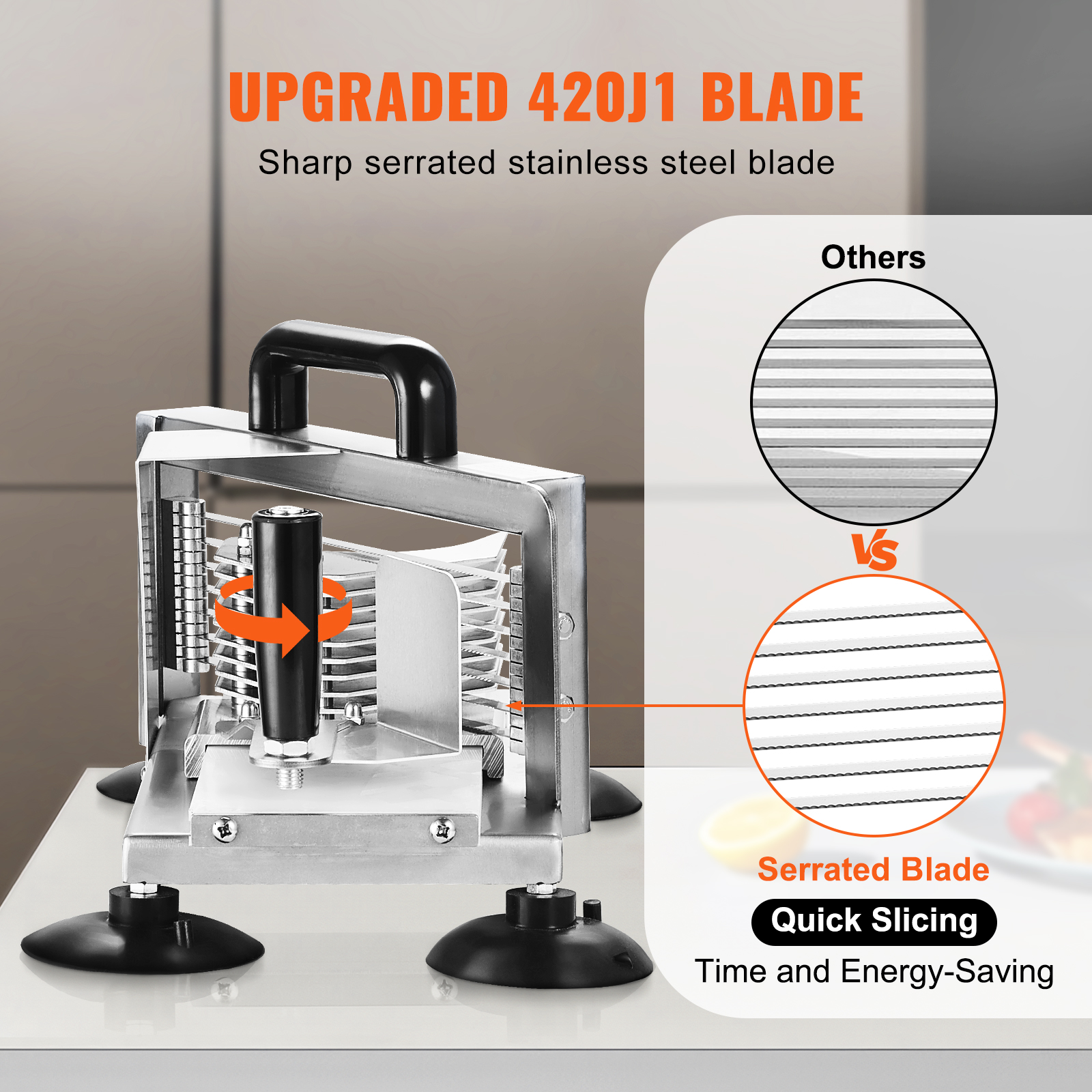SucceBuy Tomato Slicer 3/16 in – Meat Slicer Machine recenzja i cena