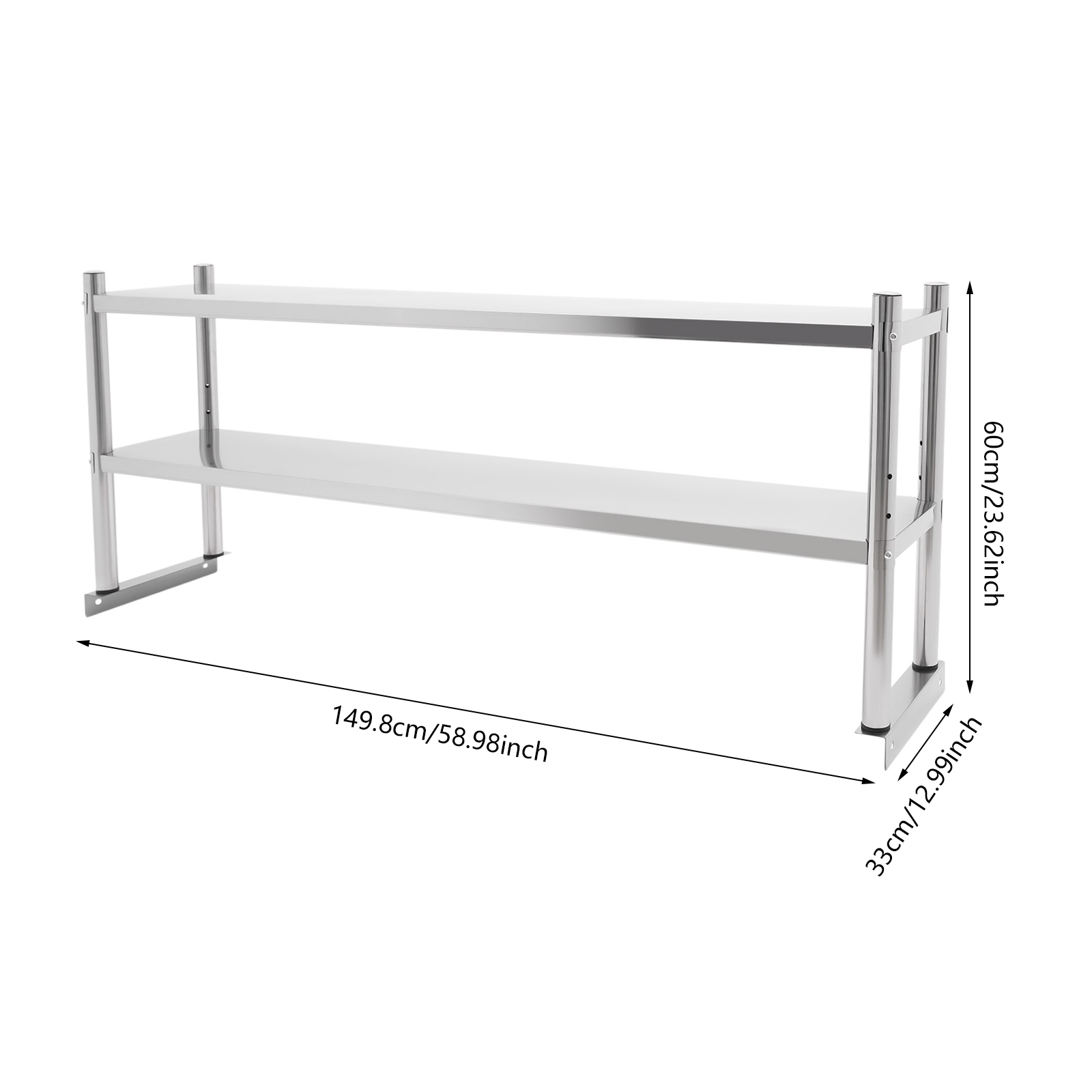 Stainless Steel Heavy Duty She – Commercial Kitchen Prep Table With Storage recenzja i cena