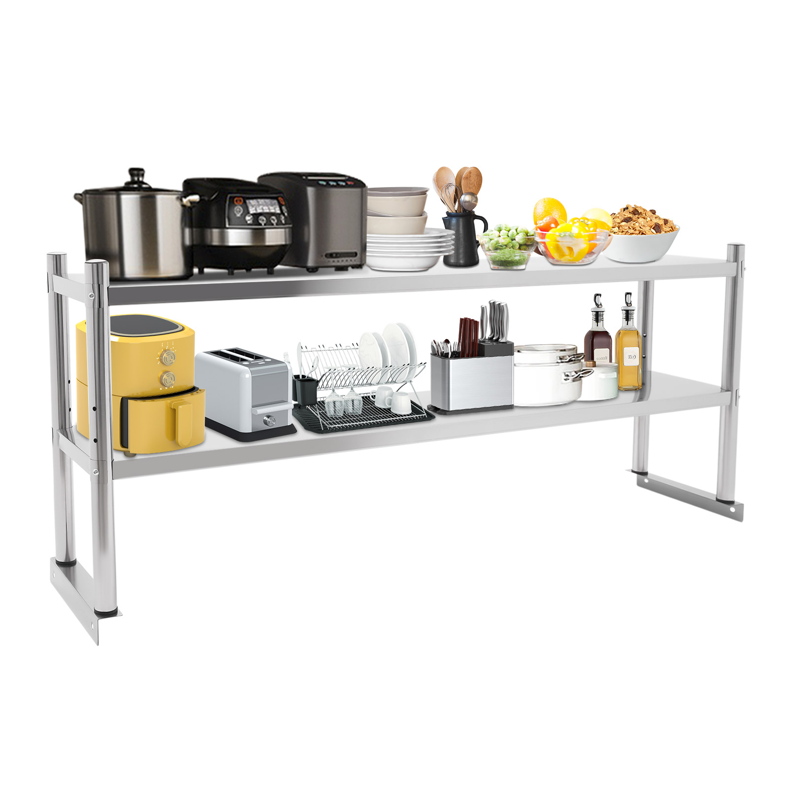 Stainless Steel Heavy Duty She – Commercial Kitchen Prep Table With Storage recenzja i cena