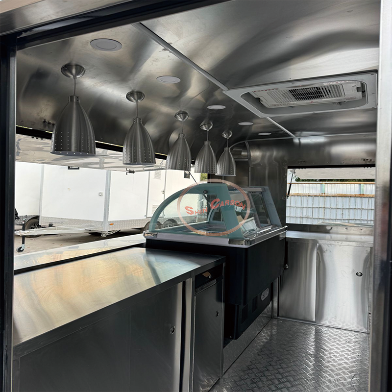 Commercial Fiberglass Food Car – Commercial Kitchen Interior recenzja i cena