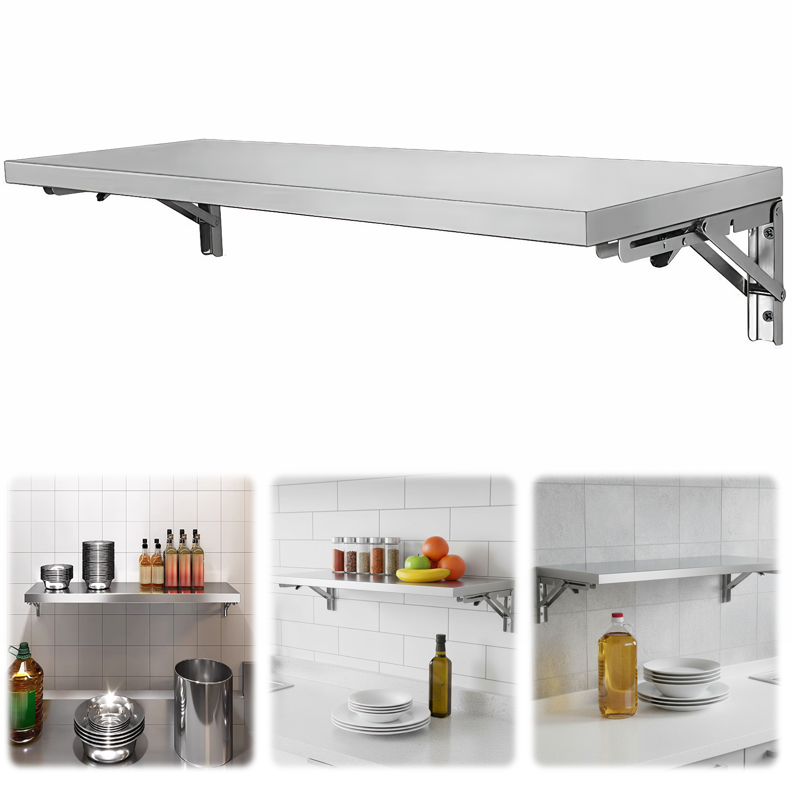 Stainless Steel Folding Storag – Commercial Kitchen Prep Table With Storage recenzja i cena