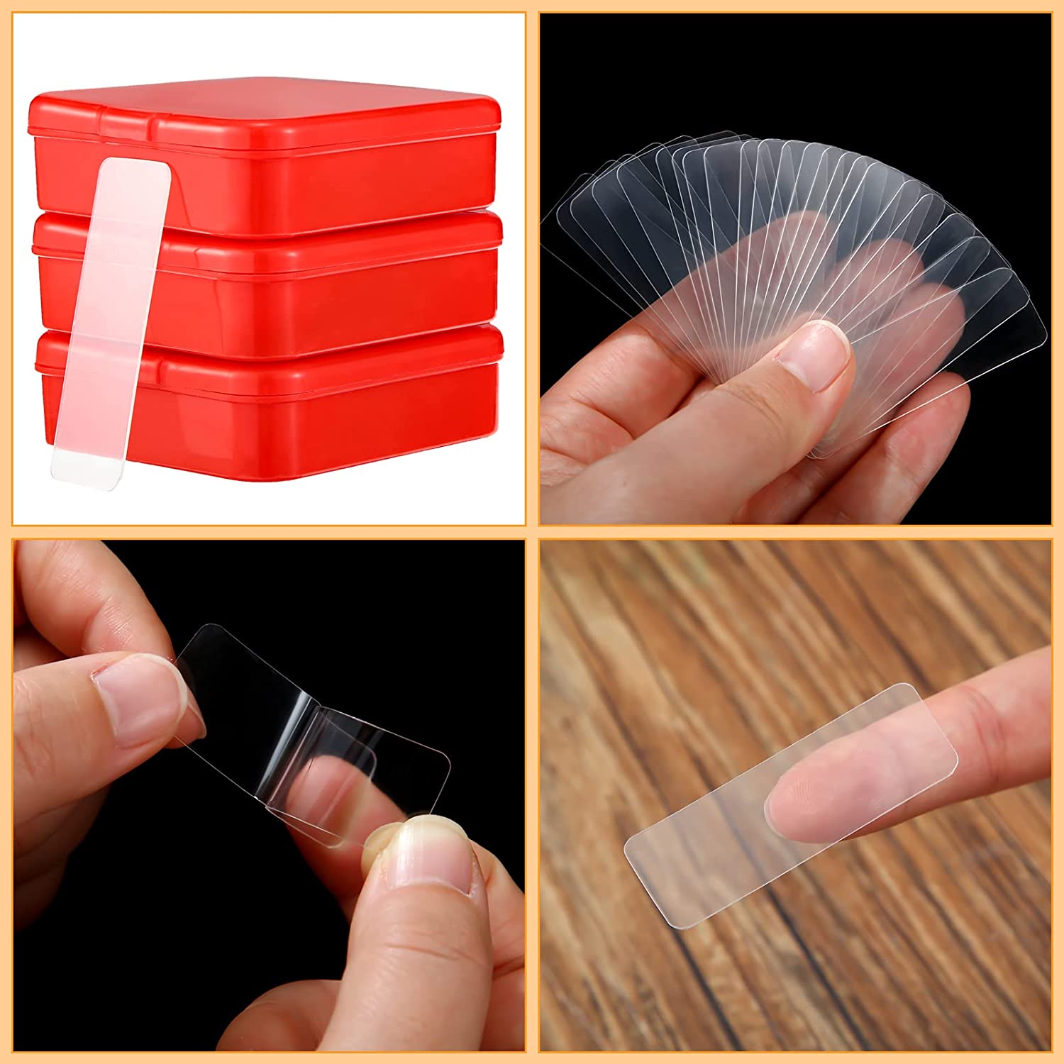 Transparent Double Sided Tape  – Commercial Kitchen Wall recenzja i cena
