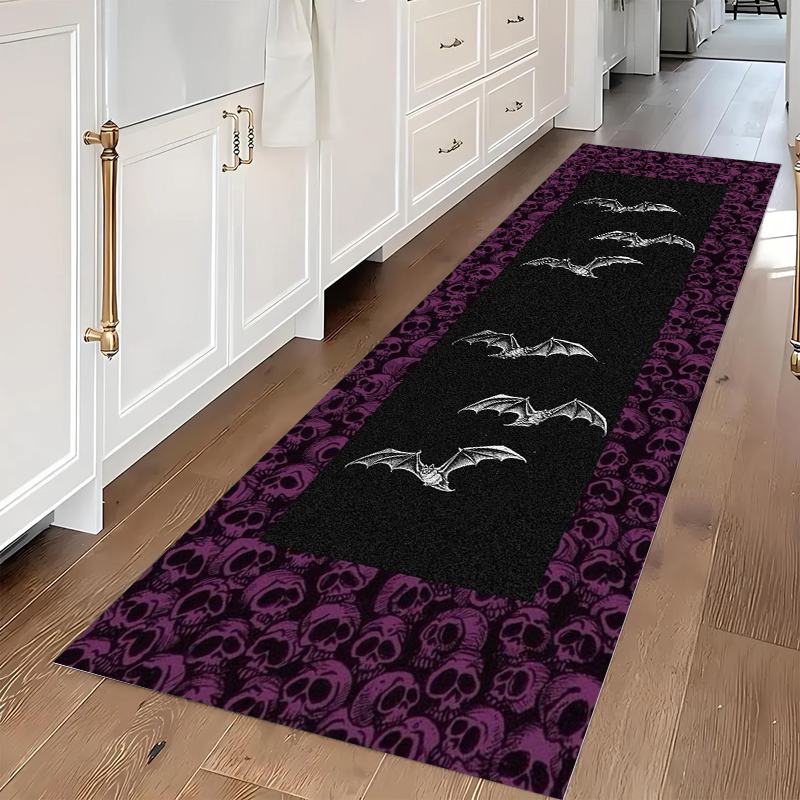 Gothic Skull & Bat Runner Area – Commercial Kitchen Floor recenzja i cena