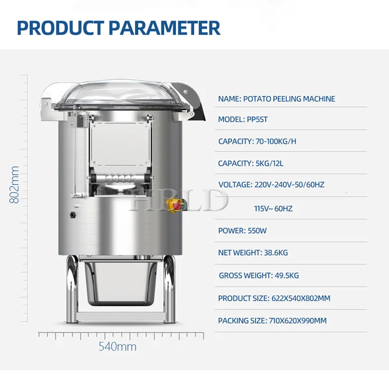 Electric Potato Peeler Multi-F – Commercial Potato Peeler recenzja i cena