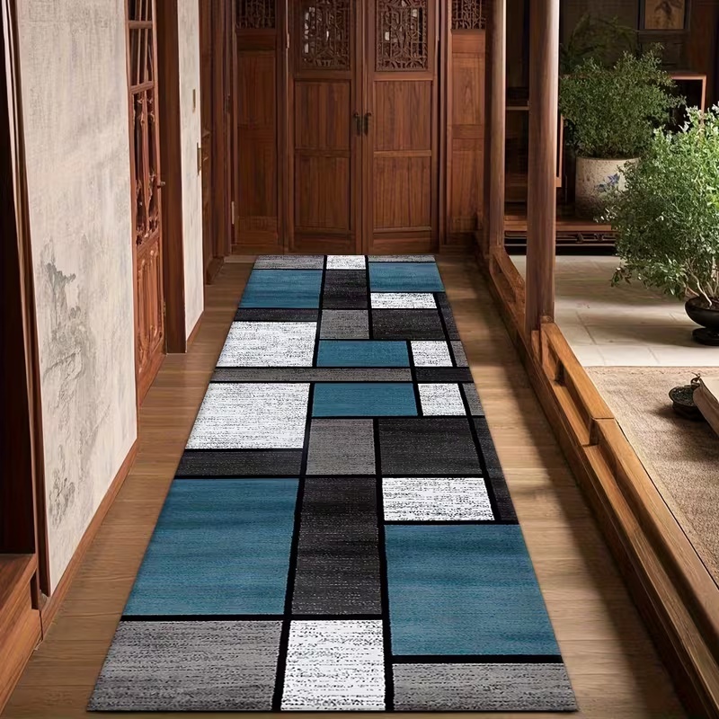 Modern Geometric Patchwork Run – Commercial Kitchen Floor recenzja i cena