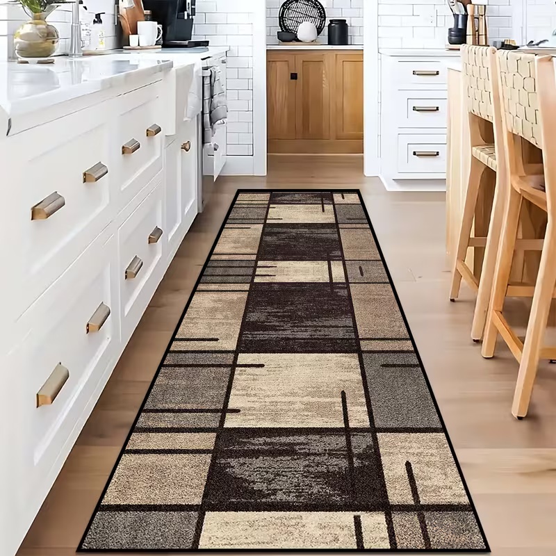 Modern Geometric Patchwork Run – Commercial Kitchen Floor recenzja i cena