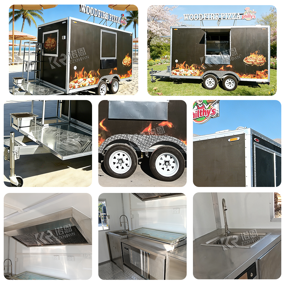 Customizable Food Vending Cart – Commercial Kitchen Interior recenzja i cena