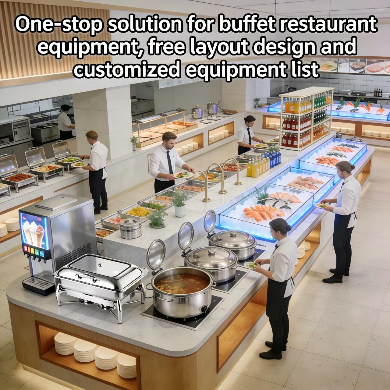 KFC Commercial Fast Food Equip – Commercial Kitchen Layout Design recenzja i cena