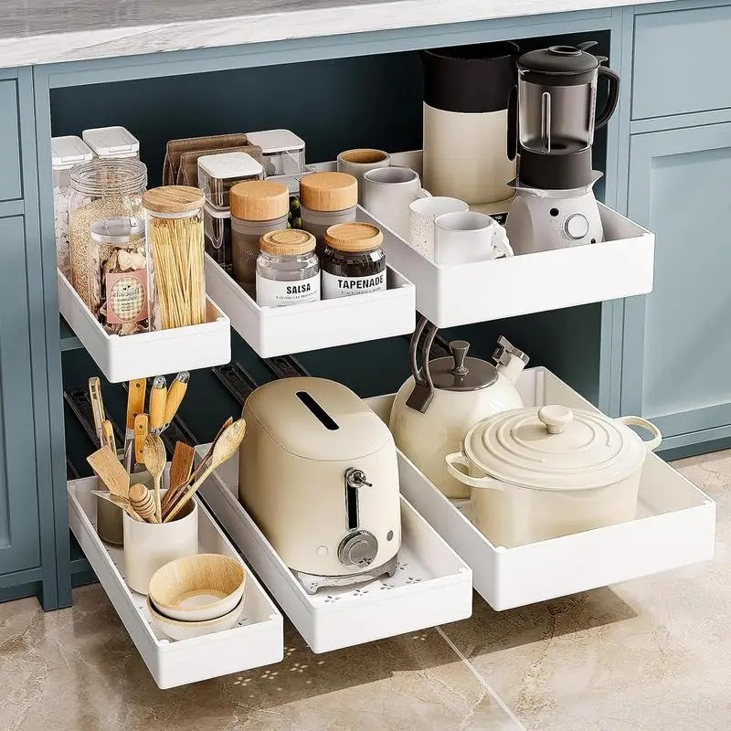 1-2pcs Kitchen Organizer Pull  – Commercial Kitchen Swing Door recenzja i cena