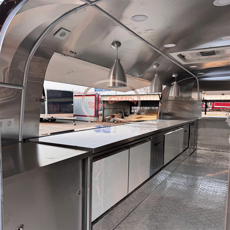 Custom Fiberglass Food Truck T – Commercial Kitchen Interior recenzja i cena