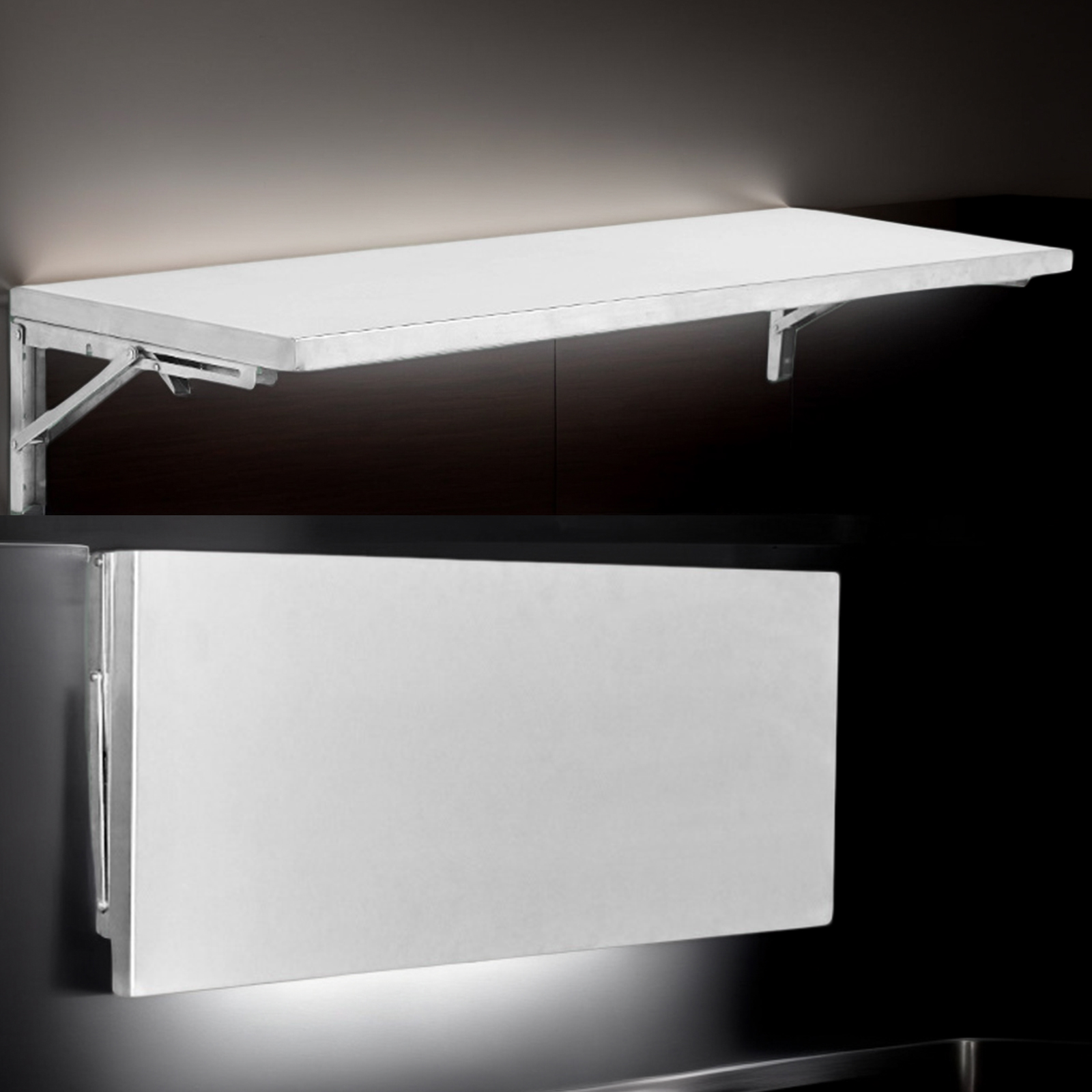 Stainless Steel Folding Storag – Commercial Kitchen Prep Table With Storage recenzja i cena