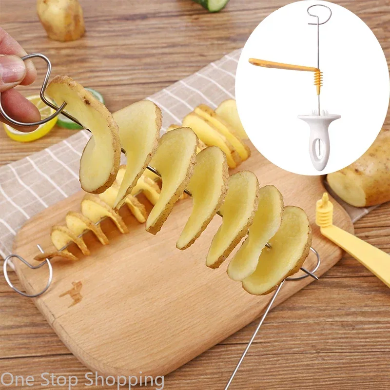 Spiralizer Chips Maker with 4  – Commercial Potato Peeler recenzja i cena