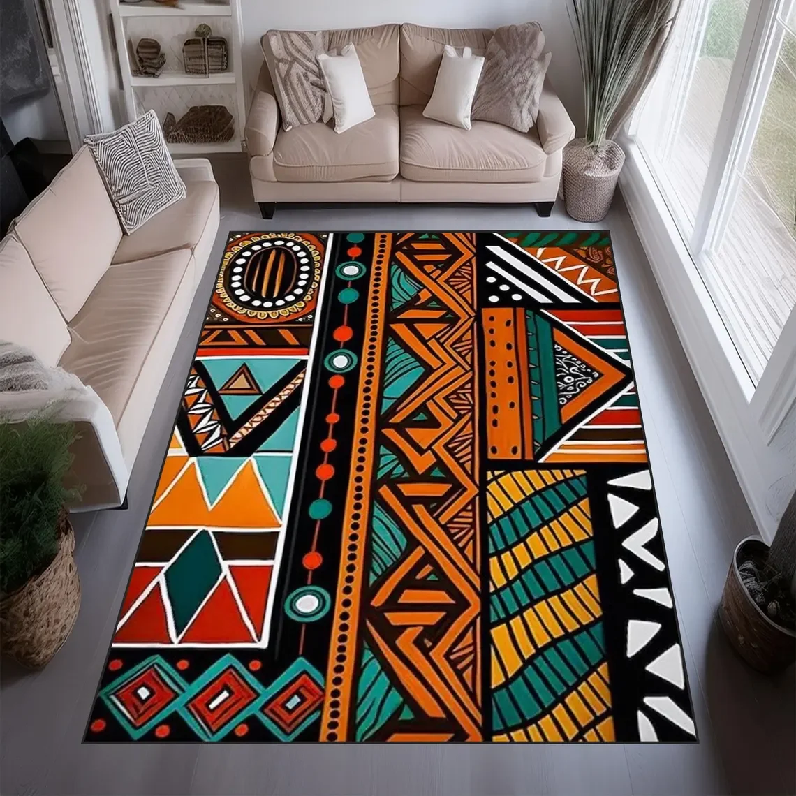 African Savannah Area Rug Ethn – Commercial Kitchen Floor recenzja i cena