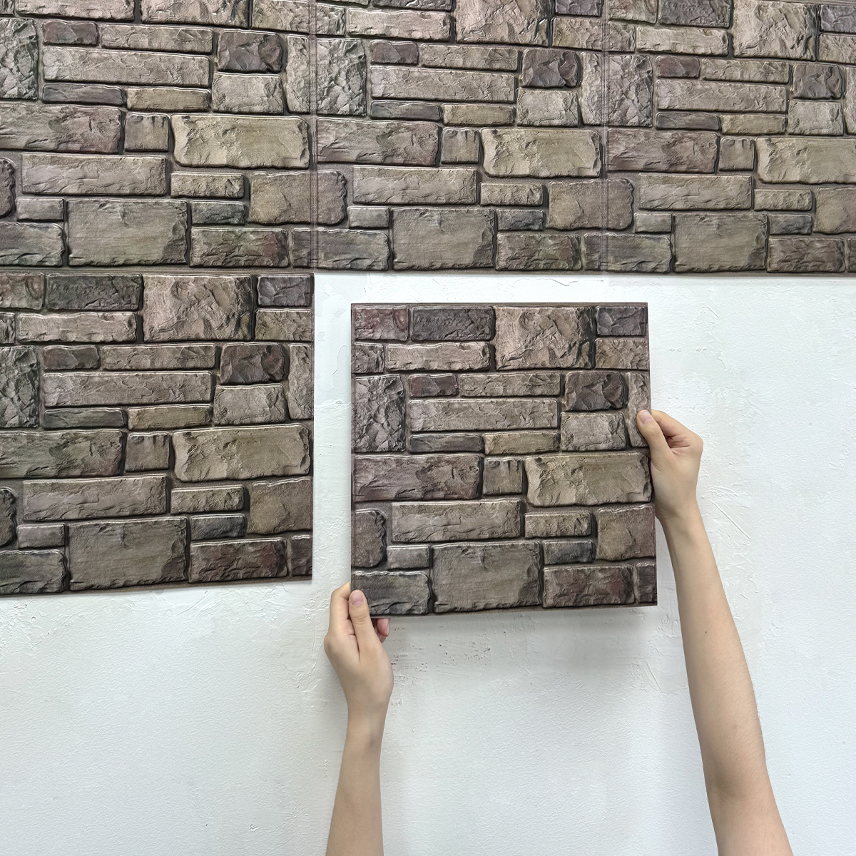 10pcs 3D Faux Stone Peel and S – Commercial Kitchen Wall recenzja i cena