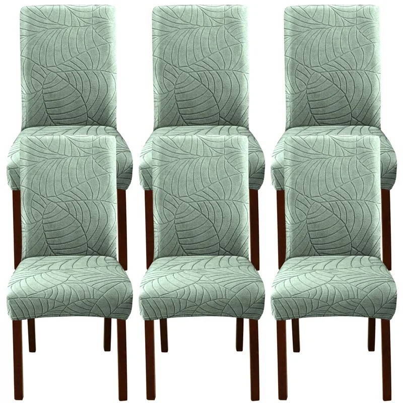1/2/4/6pcs Leaf Jacquard Chair – Commercial Kitchen Bench recenzja i cena