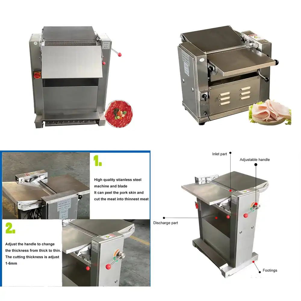 Automatic Pork Peeler Pig Mach – Meat Slicer Machine recenzja i cena