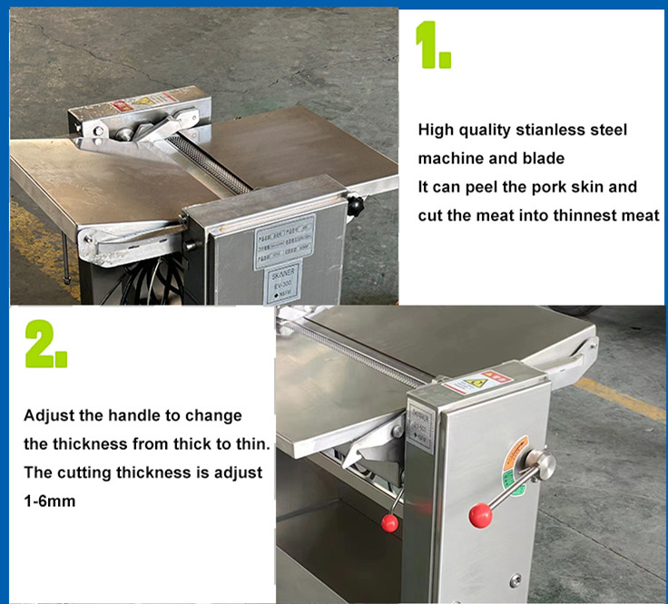 Automatic Pork Peeler Pig Mach – Meat Slicer Machine recenzja i cena